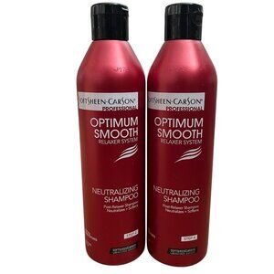 Lot of 2 Softsheen Carson Optimum Smooth - Relaxer System Neutralizing  16.9 oz
